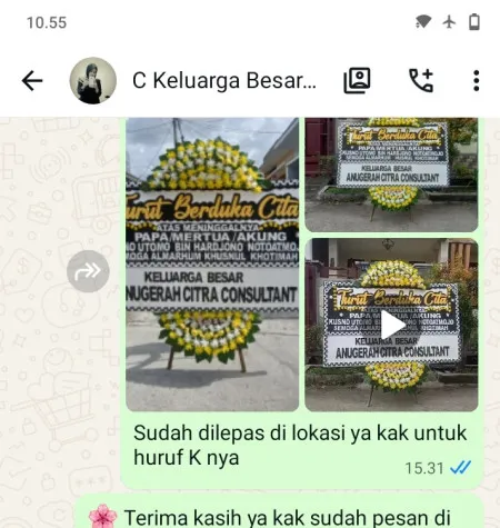 Pengiriman Papan Bunga Duka Sucenjurutengah Bayan