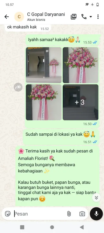 Pengiriman Karangan Bunga Sucenjurutengah Bayan